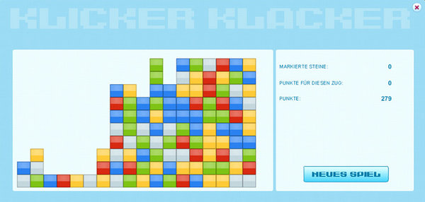 Klicker-Klacker kostenlos spielen bei RTLspiele.de